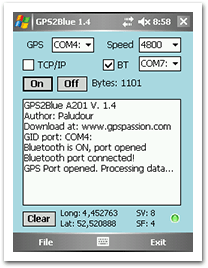 Redirect GPS data